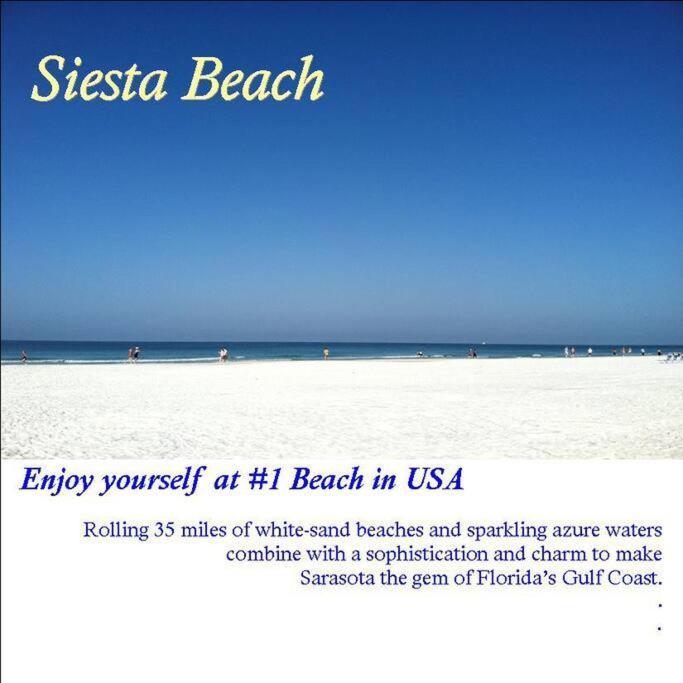 Bernice 3Bd2Bth With Heated Pool Near Siesta Key! Sarasota Eksteriør billede